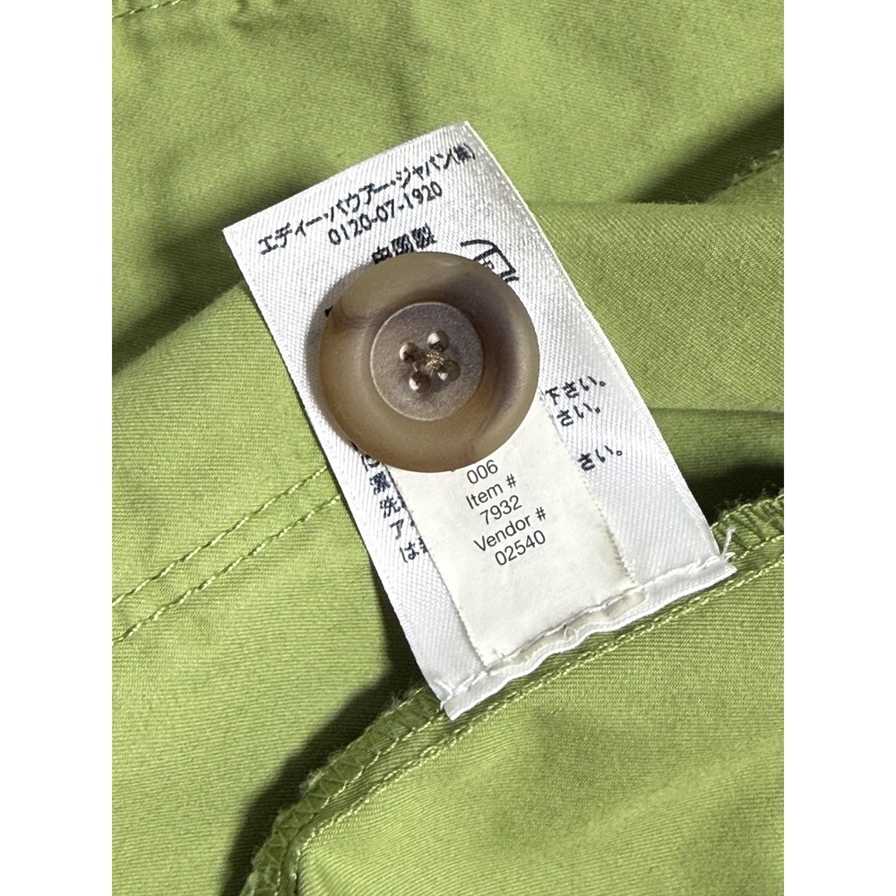 Eddie Bauer Jacket Womens XXL Green Cotton Button Front 3/4 Sleeve Casual - Picture 8 of 12